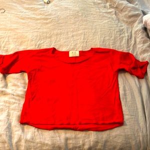 Bright Red Madewell Relaxed Fit Shirt